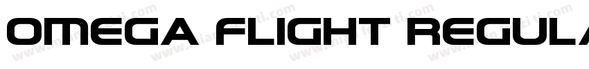 Omega Flight Regular字体转换